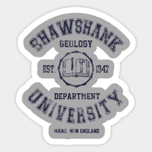 Shawshank University Sticker